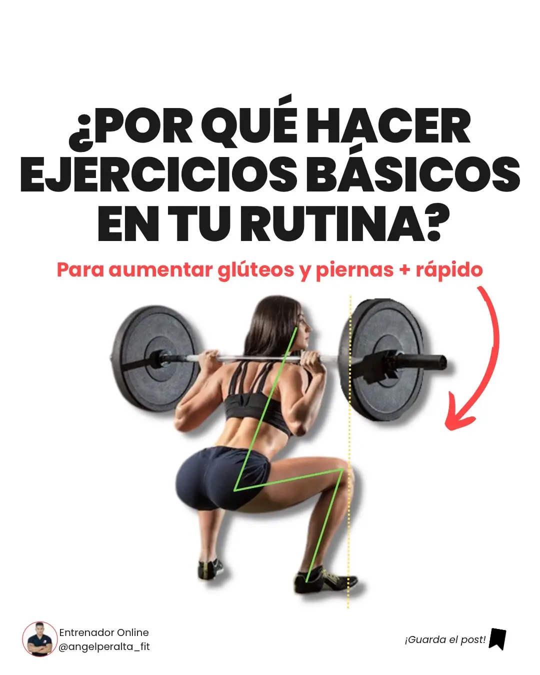 Primero hay que definir qué es un ejercicios básico: 🤔 “Son aquellos ejercicios con barra libre o peso corporal que involucran gran cantidad de masa muscular para realizar un patrón de movimiento funcional y natural. Son complejos a nivel técnico y requieren de una gran componente de estabilidad”. Entre estos ejercicios considero los siguientes: 📌 Sentadilla 📌 Peso muerto convencional 📌 Press banca 📌 Dominadas 📌 Remo 📌 Press militar ✅ La gran ventaja de estos movimientos,  es que permiten una progresión de peso casi 