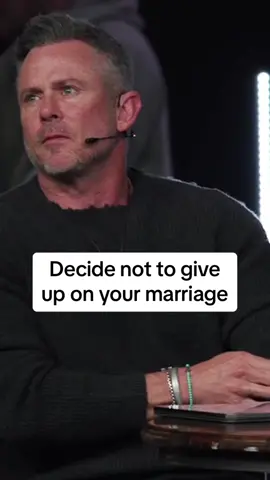 Decide before it gets hard that you won’t give up on your marriage Video credit: @shawnjohnsonrrc  #marriage #christianmarriage #christianitytiktok #relationshipgoals #marriagelife #fyp #explorepage 