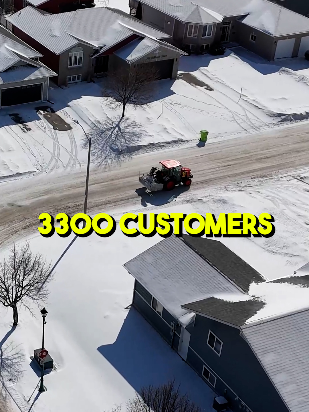 From 2000 contracts to 3300 🚜💪 #snowremoval #teamwork #businessgrowth  #businessscale