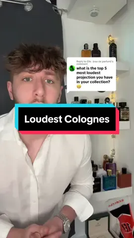 Replying to @Elle. (eau de parfum) Top 5 Loudest Fragrances In My Collection #fyp #viral #foryourpage #viralvideo #goviral #cologne #fragrance #colognetiktok #fragrancecollection #menscologne #fragrancetiktok #jeremyfragrance #cologneboy #fragrancereview #fragranceknowledge #review #colognecollection 