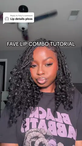 Replying to @Fely.  @Juvia’s Place Lip liner in espresso @NYX Professional Makeup loud liner in black Nyx duck lip plumper  Nyx butter gloss in fortune cookie  