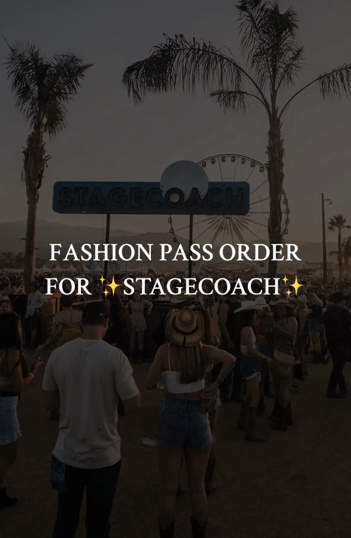 Had to make sure I get a @fashionpass order for stagecoach!! 🤠🍻🌵 #stagecoach #festival #fashionpass #clothingrental 