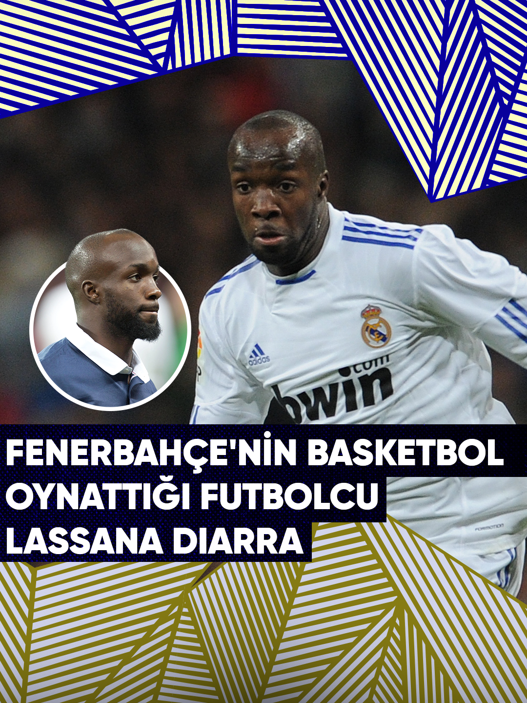 ⚽️ Fenerbahçe’nin basketbol oynattığı futbolcu: Lassana Diarra. #gdhspor #fenerbahçe #realmadridfc #diarra