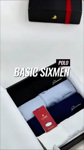 Polo Basic - Đơn giản, thanh lịch và sang trọng #sixmen #monquabatngo #quatangbantrai #quatangba 