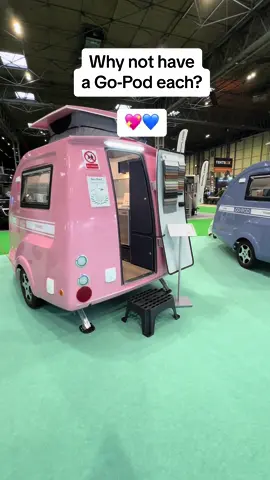 Go pods - the tiny caravan. Big enough for your holiday? #gopod #tinyhome #tinycaravan #tinyhouse #camping #trailer #traveltiktok #iloveit #cute 