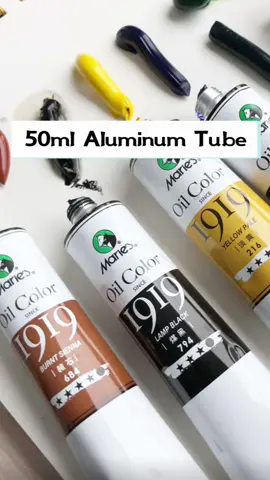 Packaging: Metal tube and Plastic lid Amount: 50ml / 1.75 US fl.oz The oil paints set won't fade easily over time and can be kept well for decades. #oilpaint #artsupplies #artmaterials #paint #oilcolors #art #oilpainting #artschool #oilpaintingtips #arttip #artist #satisfying 