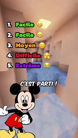 Ne dis pas la même chose que moi.  Dis-moi ton score dans les commentaires !  #challenge #jeu #quiz #mickey 