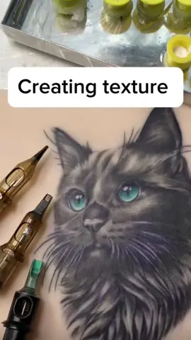 Fur texture made with a Magnum needle. #tattootok #tattoolesson #howtattoo #tattooforbeginners #tattootips  #tattoolines #howtotattoolines #tattooapprentice #tattooprocess #tattoolearning  #tattooquestions #tattoorealistic #tattooanimal #tattoofur #CapCut 