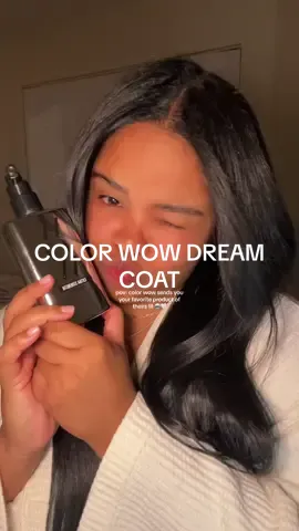the best hair product i’ve EVER used! @Color Wow UK THANK YOU SO MUCH!🪩🤍 #colorwowdreamcoat #colorwow #colorwowhair #hairproducts #healthyhair #shinyhair #straighthair #hairtok #hair 