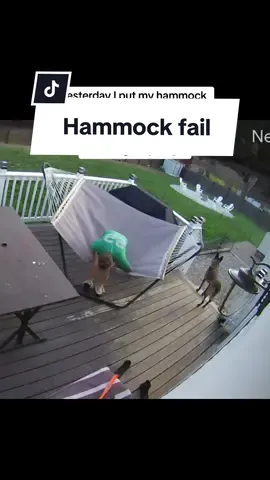 If you cant laugh at yourself youre doing life as wrong as I put this hammock together 😆 #fail #hammock #freefalling 