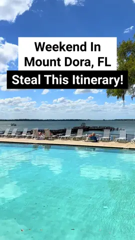 I love Mount Dora and it is the perfect place for a weekend getaway in Florida!!! If you are looking for good local trips in Florida, this is one of my faves! #mountdora #floridatravel #floridasprings #floridatrip #weekendgetaway #centralflorida #orlandoflorida #floridagirl #couplestravel #girlstrip #thingstodo 