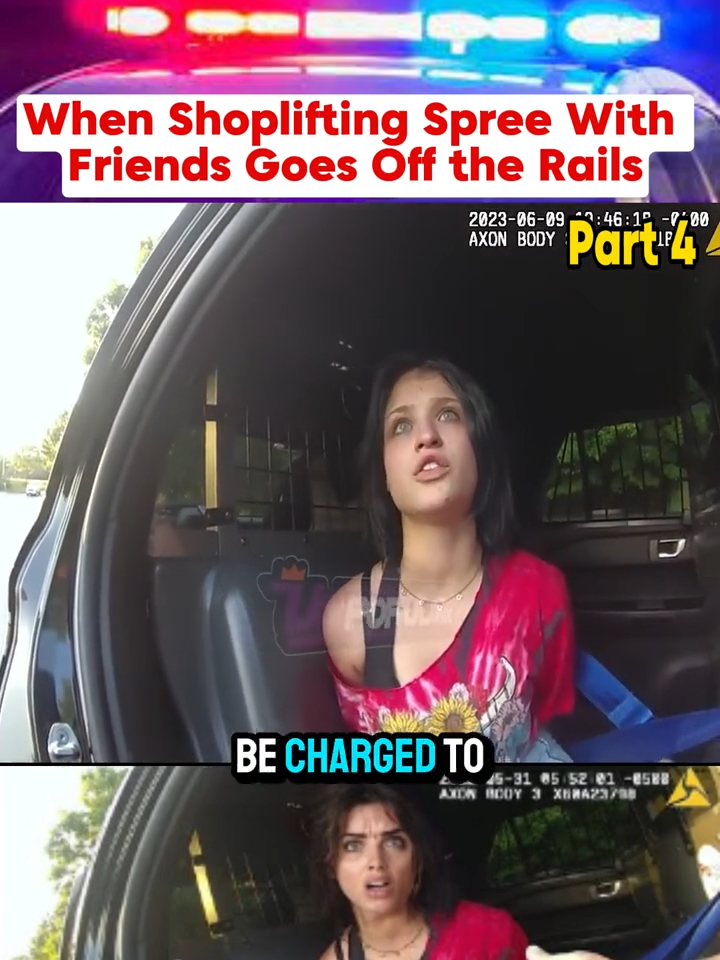When Shoplifting Spree With Friends Goes Off the Rails? Part 4#cops#police#usa #fyp#policeofficer#foryoupage❤️❤️