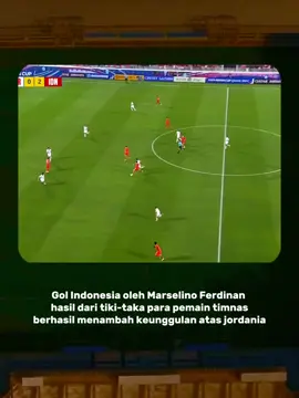 Indonesia super tiki-taka. gol ketiga dari marselino ferdinan menambah keunggulan Indonesia atas jordania  #timnasindonesia #timnasu23 #marselinoferdinan 