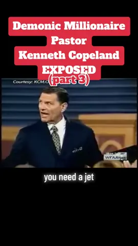 Millionaire pastor Kenneth Copeland EXPOSED (part 3) #christiantiktok #falseprophet #demonic #fyp #foryou #conspiracy #kennethcopeland 