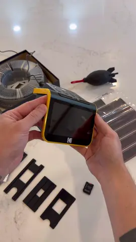 The easiest way to digitize your film! Using the Kodak Slide N Scan film scanner! #filmphotography #film #shootfilm #kodak 