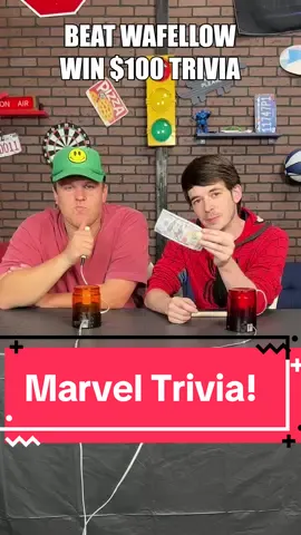 Beat Me, Win $100 #trivia #marvel #mcu 