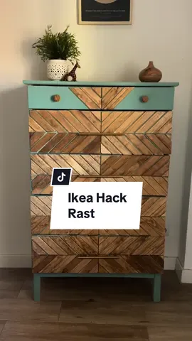 | IKEA HACK RAST💚|  Te dejo una idea para transformar la cómoda Rast de Ikea para que sea única y especial ! ❤️ #ikeahack #ikeahacks #diyhomedecor #diyhomeprojects #furnitureflip #diyfurniture #homeproject 
