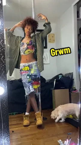 Its always timbs or adidas superstars yet i can still never decide 😭 ootd ft. @PLSTNDBY graf bustier and graf jorts. Love a good co ord especially a denim set, a lil 2-4 piece lol.  #ootdstreetwear #streetwearoutfit #blackownedclothing #grwmfashion #streetwearoutfitideas #streetstyleoutfits #atlstylist #aswm 