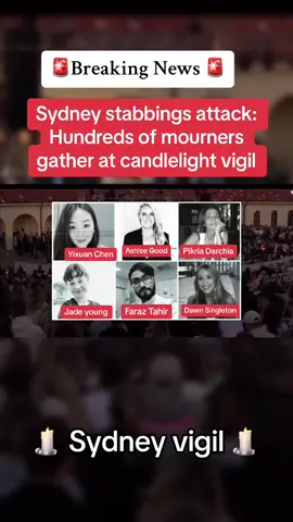 Sydney stabbings attack: Hundreds of mourners gather at candlelight vigil #CapCut #breakingnews #news #sydney #australia #tribute #vigil #attacks #sad 