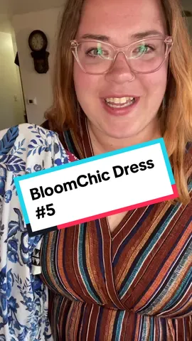 This dress is so popular for a reason! Gorgeous colors and so comfortable! @BloomChic_official #plussizefashion #plussize #bloomchic #plussizedress 