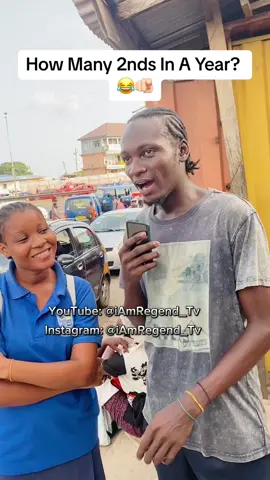 How many 2nds 😂🫵🏻 #viral #goviral #iamregend😂 #gtbryantproductions💡 #YungTriga #iamregend_tv #definition #polishtillyoushine #trending #nigeriantiktok🇳🇬 #ghanatiktok🇬🇭 #foryou #funnyvideos #funny 