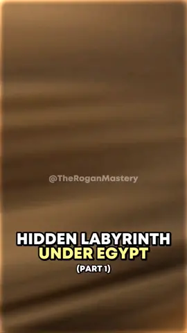 Hidden Labyrinth Under Egypt (Part 1) #joerogan #pyramid #story #shorts #fyp 