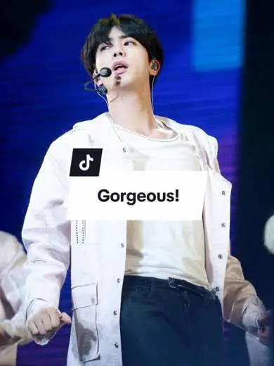 There’s so much beauty here.  Jin’s body proportion complements his gorgeous face! 📸The Wings Tour Taipei 10/21/2017 #방탄소년단진 #방탄소년단 #진 #BTSJIN #JIN