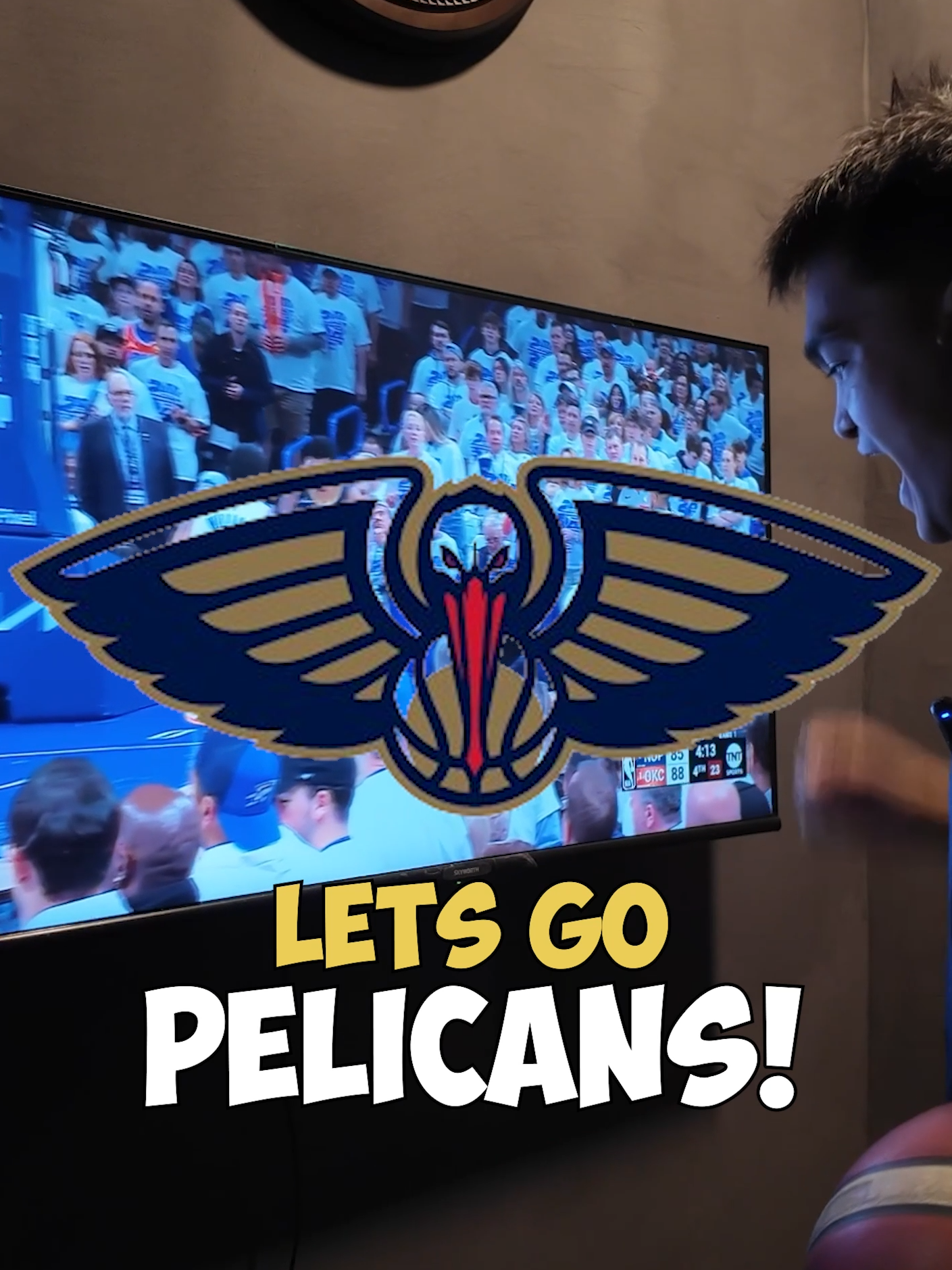 OKC vs PELICANS PLAYOFFS GAME 1 REACTION VIDEO #patriciobosspaldo #NBA #okc #pelicans