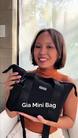 when you finally cave and buy the best bag you’ll ever own 😌💕 it’s the Gia Mini Bag and no one will regret it! #nuprene #minibag #bestbag #everydaybag 