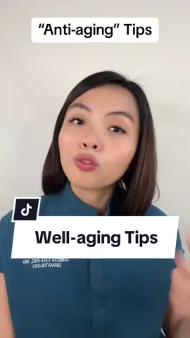 Replying to @Renjie~ “Anti-aging” tips: how to age gracefully! #agingwell #wellaging #skincare #skincareroutine #skintok #thedermamamaph 