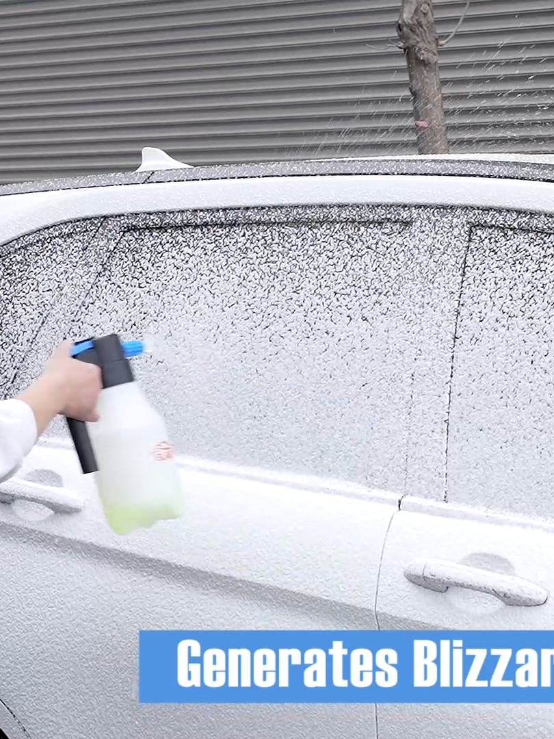 The new generation of automotive foam sprayers, motorized and easy to operate. #Electric Foam Sprayer#Car Wash Equipment#Car