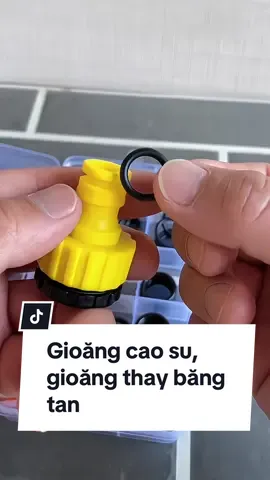 Gioăng cao su, gioăng thay băng tan giúp sửa chữa lắp đặt ống nước vòi nước một cách nhanh chóng. #gioangcaosu #gioangcaosutonghop #gioangthaybangtan #gioangthaythebangtan 