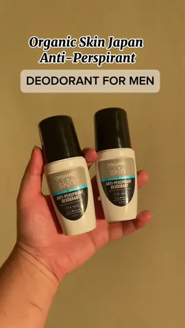 Organic Skin Japan Perspirant Deodorant #deodorant #deodorantviral #antiperspirant #activatedcharcoal #deodorantformen #organicproduct #organicskincare #fyp 