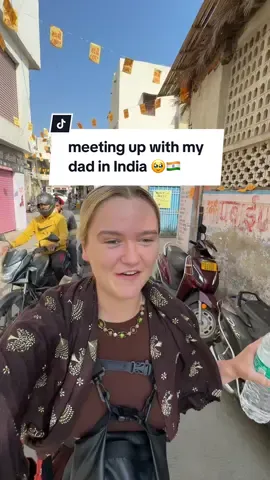 the most wholesome day with my dad 🥹 #india #backpacking #solotravel #travelvlog 
