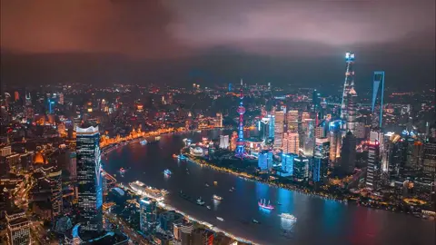 Shanghai #China #shanghai #cityview #nightview #skyline 