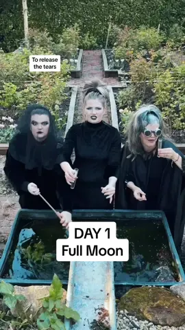 Do you feel different during the full moon? April’s pink moon is rising and it looks amazing in the sky!  This is Day 1 of Sugarcoated Spring - we’ll be posting a video a day for the next 20 days! 🖤✨ 🎵The H.anging Tree, Hunger Games #witch #witchtok #threewitches #fullmoon #pinkmoon #hungergames 