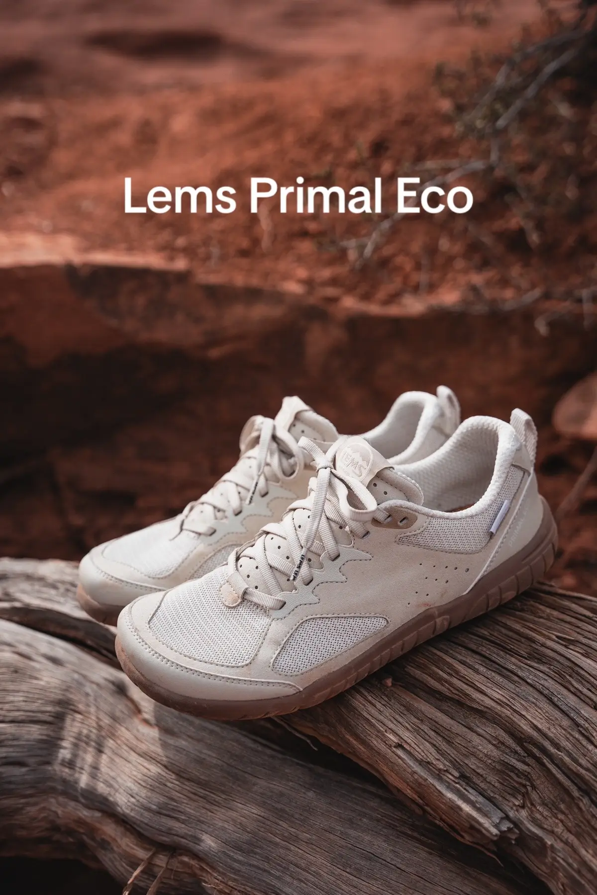 If you’re a fan of Lems signature barefoot shoe the Primal 2, it got a big update with the recent release of the Primal 3s. Pictured is the Primal 3 Eco that was released today. I’ve been testing them out for a few months, including taking them on a hiking trip to Arizona. The Primal Eco features the same design as the Primal 3, but with 50% recycled materials in the uppers. This light beige fossil is my favorite color way I’ve seen on the Primals so far, and I like the more tightly woven mesh. If you compare these to the Primal 2s, the main difference is the shape and flexibility of the sole. They’re both built on Lems widest last, so you won’t feel a change in the toe box. The changes come in response to a lot of customer feedback, mainly that the arch area was too thin and the heel area was too rounded. The Primal 3 has a wider footprint, and doesn’t look like it’s molded to your foot as much. The main change I see is in the stiffness of the sole. The outsole is stiffer, and the insole is slightly stiffer and thicker. The Primal 2s are easy to fold up both length and width-wise. I can still fold the Primal 3s both ways, but there’s more resistance. The Primal 3 shoe is zero drop, but the included insole does have a very slight drop 1mm because the toe area was pressed down to 3mm, and the heel was pressed down to 4mm. This can even out over time as the heel gets pressed down. Personally, I prefer them without the insole for more volume and a more flexibility.  If the Primal 2s were your idea of a perfect shoe, then you might want to buy an extra pair or two of the remaining primal 2 stock, because they don’t have a lot of inventory left. Fit & Sizing: I opted for a women’s US8 for the Primal 3s based on my 23.3cm foot length. My sizing has varied for Lems in the past, but generally I find myself getting an 8 for most of the Lems shoes as they’ve started to get more consistent with sizing. These fit medium to wide feet well, and can accommodate higher volume with the insole removed. #barefootshoes #minimalistshoes #foothealth 