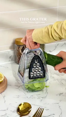 🥗🧀 Dive into the art of versatile cooking with our Box Grater! 🌶️🎉🔍 Search code dpy4462 on Temu for this amazing product. #Temu #TemuFinds