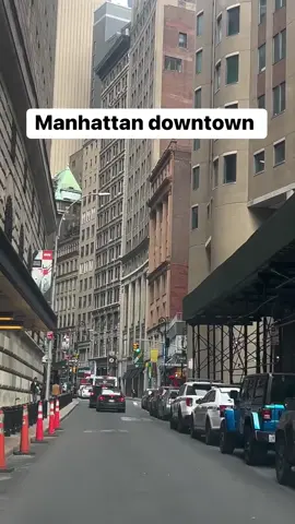 Downtown Manhattan, wall st #wallstreet #manhattan #downtown #nyc #usa 