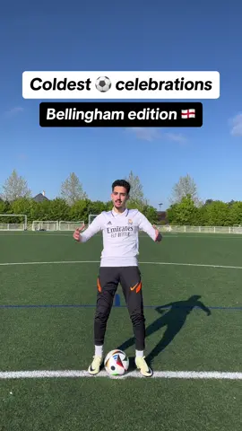 Bellingham celebrations 🥶⚽️ #football #futebol #futbol #fútbol #footballskills #footballtiktok #Soccer #soccerskills #soccertiktok #bellingham #realmadrid #ilyssouu 