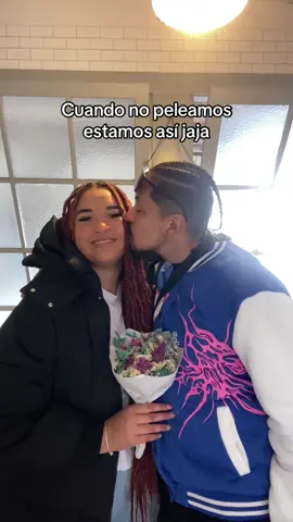 La que peleo soy yo 🤭 #couple #humor 