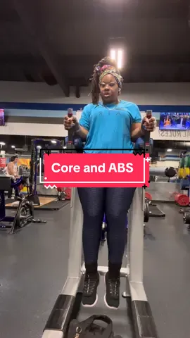 ABS and Core workout #abworkout #coreworkout #standingabs #flatbellyworkout #upperbody #blackwomanfitness 