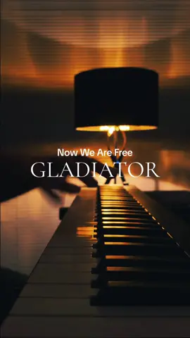« Now We Are Free », another melody I can’t get tired of…🎶 #nowwearefree #gladiator #music #piano #pianist #musically #foryou #themesong 