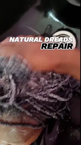 how to do natural dreadlocks repair #hair #viral #fypシ 