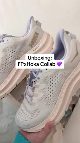 These are now my favorite pair of shoes 🥹💜💙 link in my LTK for the new @Free People and @HOKA collection #fpxhoka #freepeoplehoka #hokashoes 