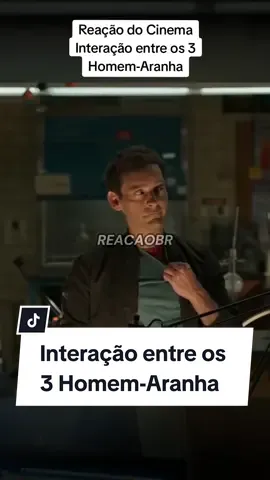 Reação do Cinema, Interação entre os 3 Homem-Aranha em Homem-Aranha Sem Volta Para Casa #marvel #spiderman #spidermannowayhome #avengers #tobeymaguire #andrewgarfield #tomholland #react #reaction 