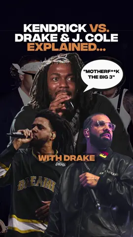 One month ago, #KendrickLamar dissed #Drake and #JCole and created a rap CIVIL WAR‼️👀 How do y’all feel about this beef so far⁉️ #RapTV #metroboomin #youngmetro  #kendrick 