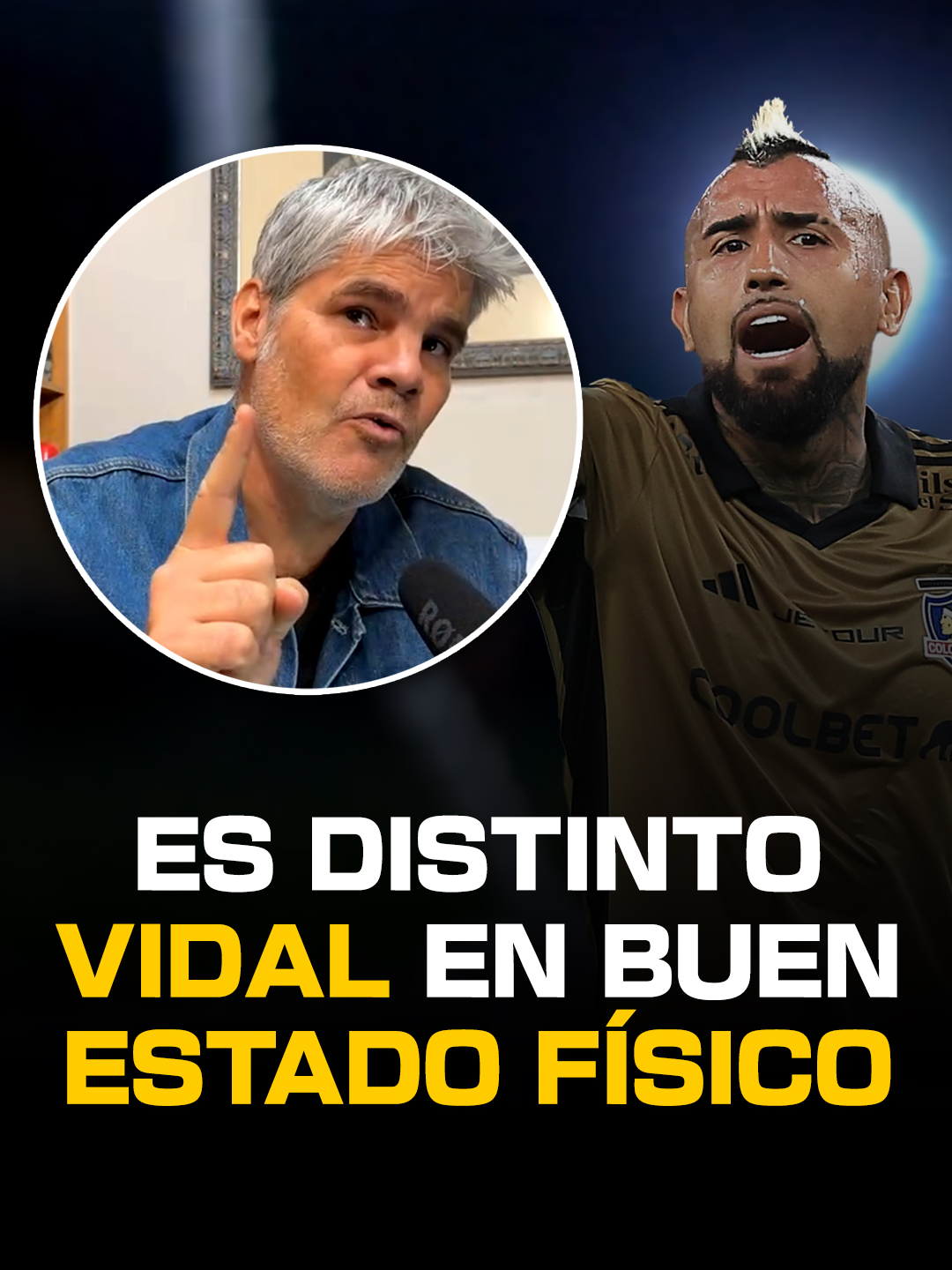 “Es distinto Vidal jugando lesionado que jugando bien físicamente” #FútbolChileno analiza a #ArturoVidal con #ColoColo frente a #Católica, y como su desempeño físico, que en #LaHoraDeKingKong venimos alertando, mejoró y lo ayudo en la cancha. ¿Qué opinan los #Embaraos 🦍? Comenten y compartan ⚽ #LaHoraDeKingKong #LaDeKingKong #KingKongArmy #FútbolChileno