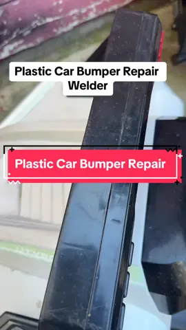 Plastic Car Bumper Repair Welder #plastic #carbumper #repair #welder #dyi #bodyshoplife 