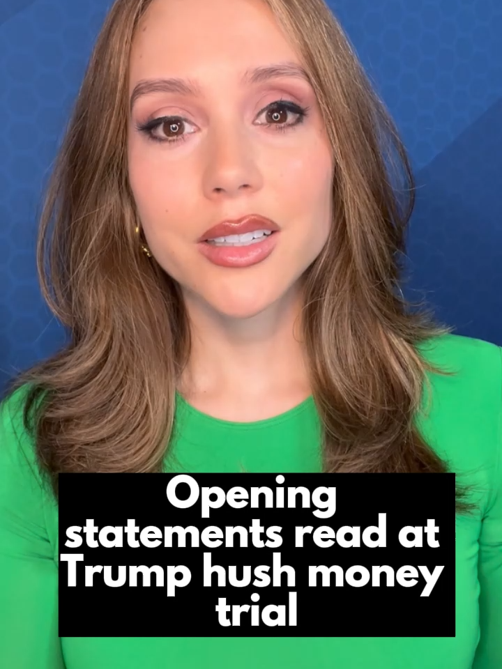 Are you up to date on Trump's hush money trial? Opening statements were read in court on Monday. Dee Dee Gatton explains what you missed. link in bio for more from court #Trump #hushmoney #trial #newyork #stormydaniels #court #elections